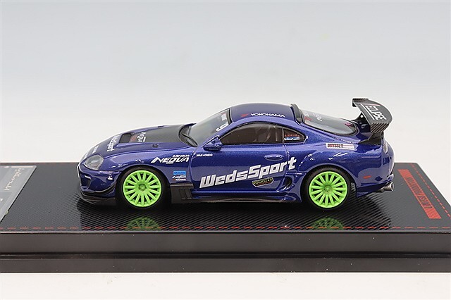 イグニッションモデル 1/64 トヨタ スープラ (JZA80) RZ ブルー