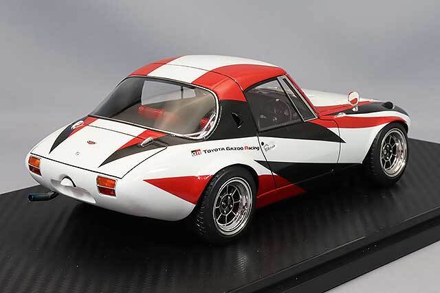 イグニッションモデル 1/18 トヨタ スポーツ 800 ノブハチVer ホワイト