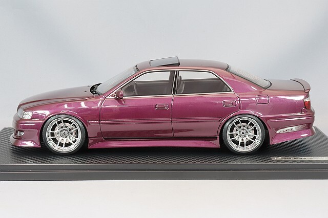 イグニッションモデル 1/18 VERTEX JZX100 チェイサー パープル