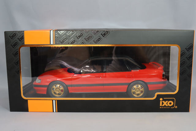 イクソ 1/18 スバル レガシィ RS 1991 レッド