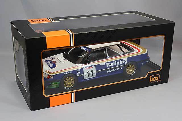 イクソ 1/18 スバル レガシィ RS 1991 RACラリー #11 A.バタネン/B