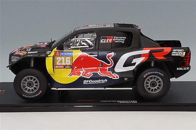 イクソ 1/18 トヨタ GR DKR ハイラックス Evo T1U 2024 ダカール
