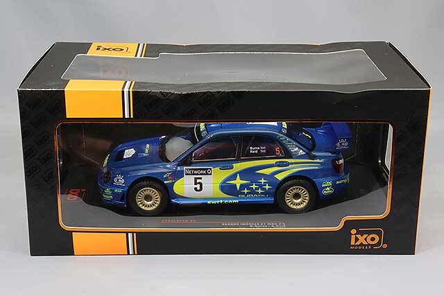 イクソ 1/24 スバル インプレッサ S7 WRC 2001 グレートブリテン