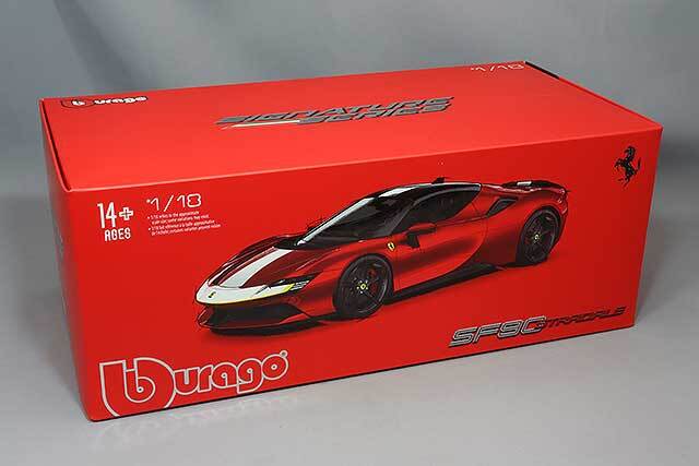 ブラゴ 1/18 SF90 ストラダーレ アセット フィオラノ レッド