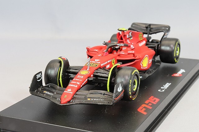 ブラゴ 1/43 スクーデリア フェラーリ F1-75 2022 F1 #55 C.サインツJr