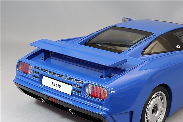 KKスケール 1/12 ブガッティー EB110 1991 ブルー