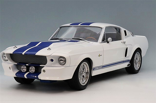 KKスケール 1/12 フォード マスタング シェルビー GT500 1967 ホワイト