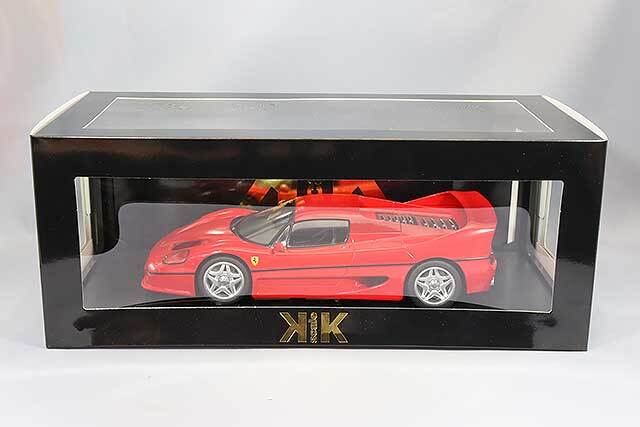 KKスケール 1/18 フェラーリ F50 1995 レッド ハードトップ