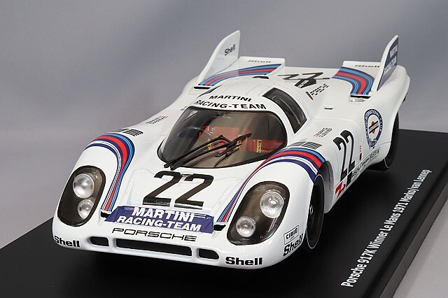 KKスケール 1/18 ポルシェ 917K 1971 ルマン24H ウィナー #22 H.マルコ