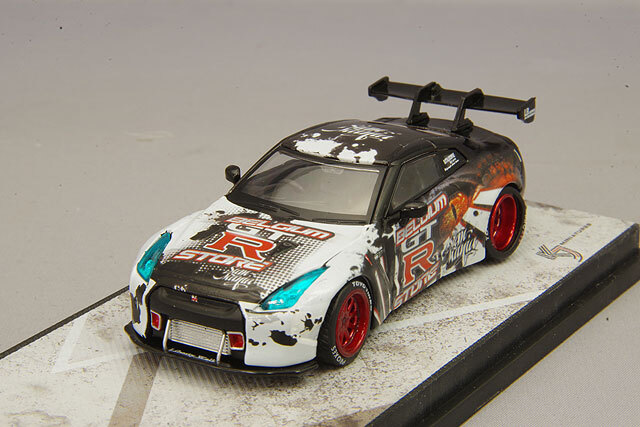 KJ Miniatures 1/64 リバティーウォーク LB-WORKS 日産 GT-R R35