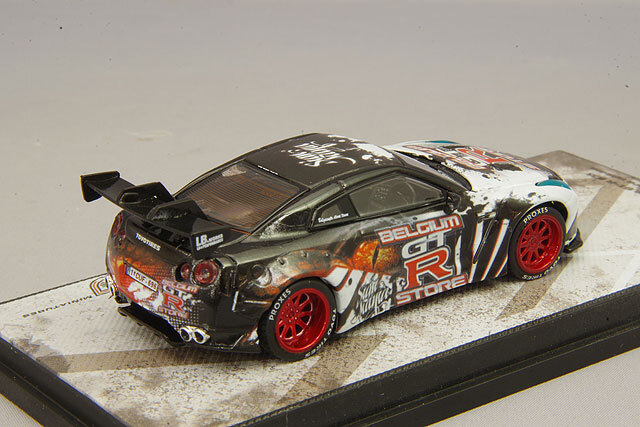 KJ Miniatures 1/64 リバティーウォーク LB-WORKS 日産 GT-R R35