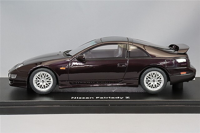 京商 samurai 1/18 日産 フェアレディ Z (Z32) バージョンR 2by2 パープル