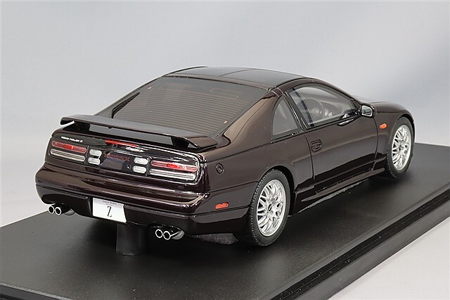 京商 samurai 1/18 日産 フェアレディ Z (Z32) バージョンR 2by2 パープル