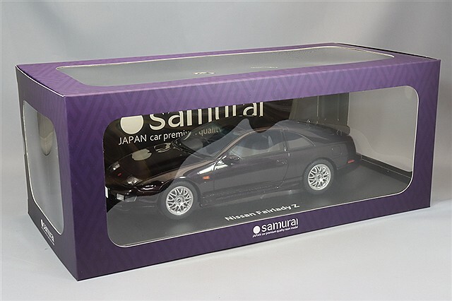 京商 samurai 1/18 日産 フェアレディ Z (Z32) バージョンR 2by2 パープル