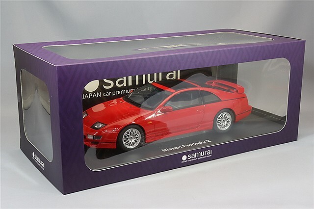 京商 samurai 1/18 日産 フェアレディ Z (Z32) バージョンR 2by2 レッド