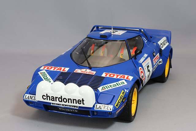 京商 1/18 ランチア ストラトス HF 1976 ツールドコルス ラリー 2位 #5