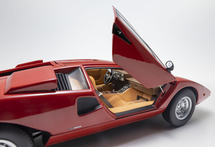 京商 1/18 ランボルギーニ カウンタック LP400 レッド