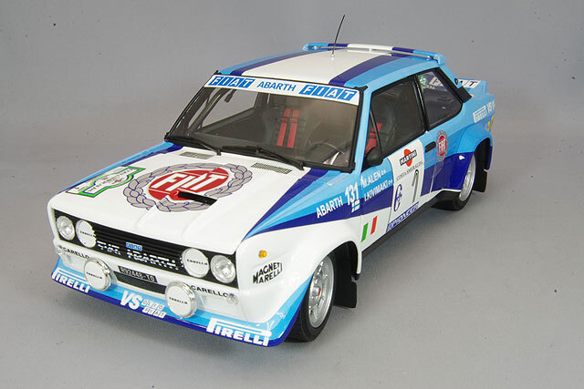 京商 1/18 フィアット 131 アバルト ラリー 1981 コスタスメラルダ