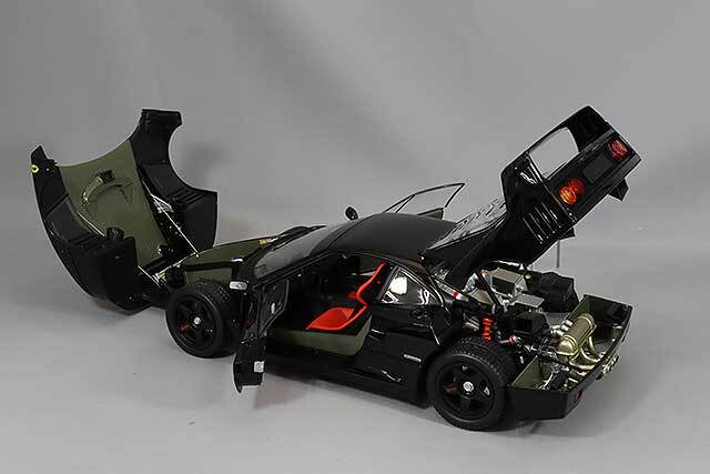 京商 1/18 フェラーリ F40 ブラック