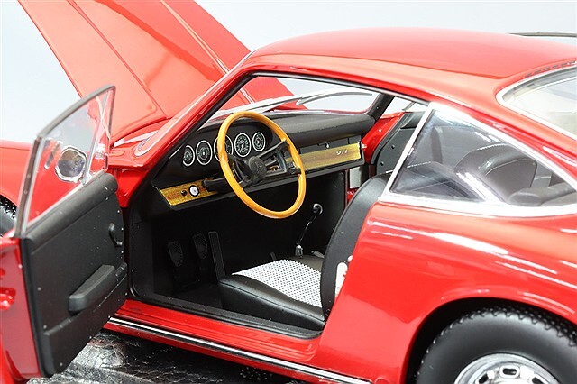 京商 1/18 ポルシェ 911 (901) 1964 シグナルレッド