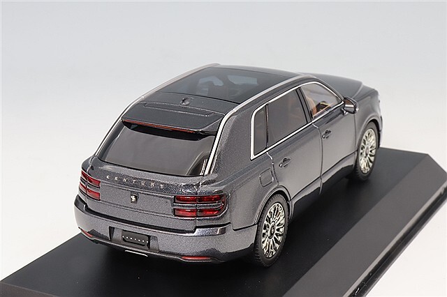 京商 1/43 トヨタ センチュリー 黎明 単彩(グレー)/ミッドブラウン内装