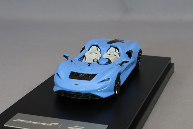 LCDモデル 1/64 マクラーレン エルバ ブルー