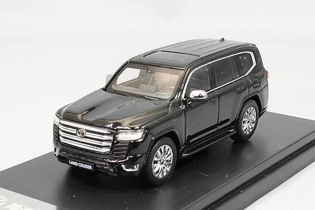 LCDモデル 1/64 トヨタ ランドクルーザー LC300-ZX ブラック