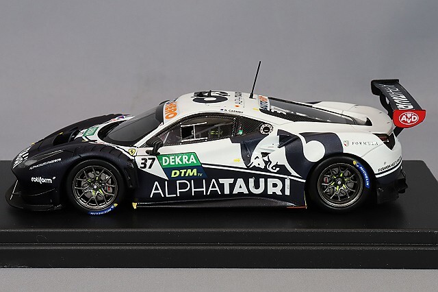 ルックスマート 1/43 フェラーリ 488 GT3 EVO レッドブル アルファ