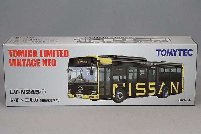 トミカリミテッドヴィンテージ NEO 1/64 いすゞ エルガ 日産送迎バス