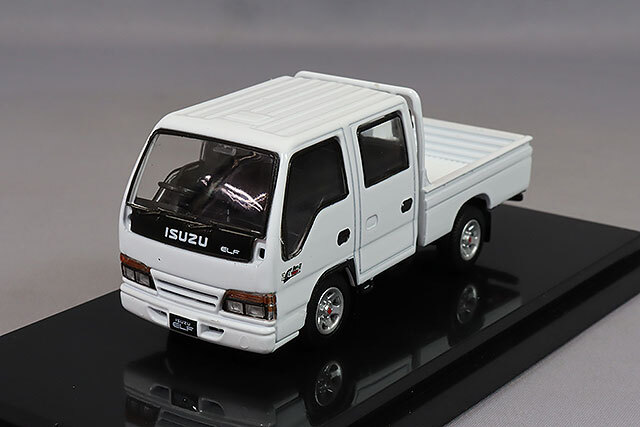 MODEL1 (モデルワン) 1/64 いすゞ エルフ(ELF) ダブルキャブ ホワイト