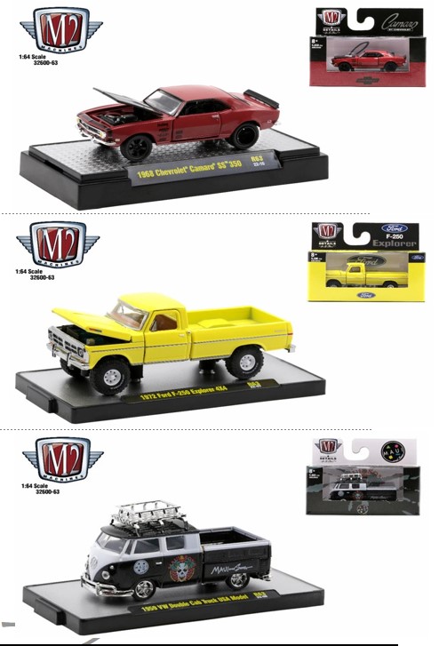 M2マシーン 1/64 Detroit-Muscle / Auto-Trucks / M2 Gassers / M2 VW