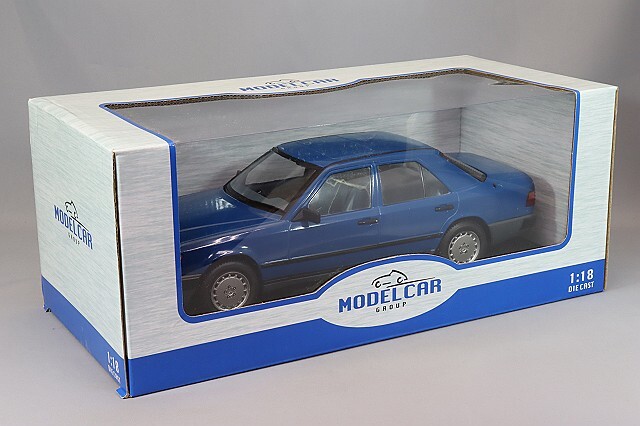 モデルカーグループ 1/18 メルセデスベンツ 260E (W124) 1984 ダークブルー
