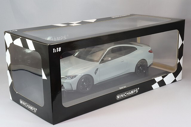 ミニチャンプス 1/18 BMW M4 2020 グレーメタリック