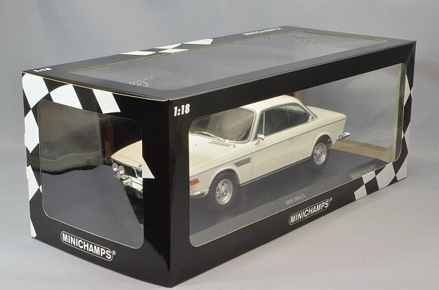 ミニチャンプス 1/18 BMW 2800 CS 1968 ホワイト