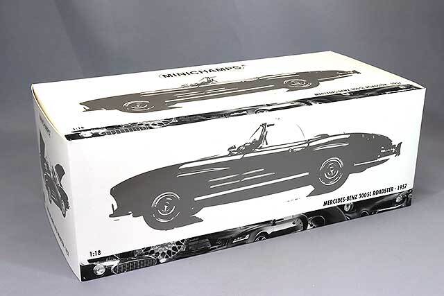 ミニチャンプス 1/18 メルセデスベンツ 300 SL ロードスター (W198