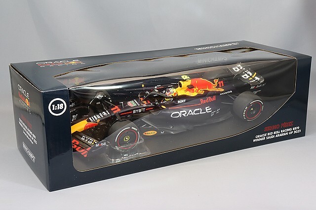 ミニチャンプス 1/18 オラクル レッドブルレーシング ホンダ RB19 2023