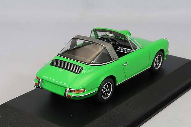 ミニチャンプス 1/43 ポルシェ 911 タルガ 1972 グリーン