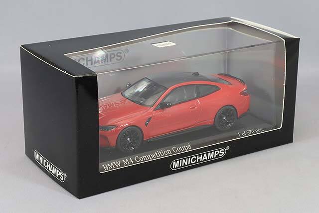 ミニチャンプス 1/43 BMW M4 2020 レッド