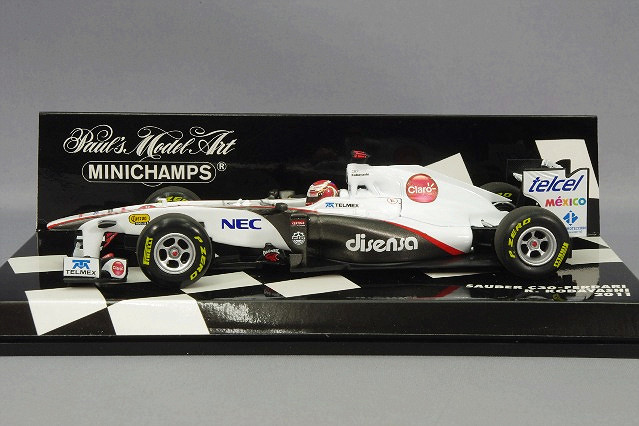 ミニチャンプス 1/43 ザウバー F1 チーム C30 2011 F1 本選仕様 #16