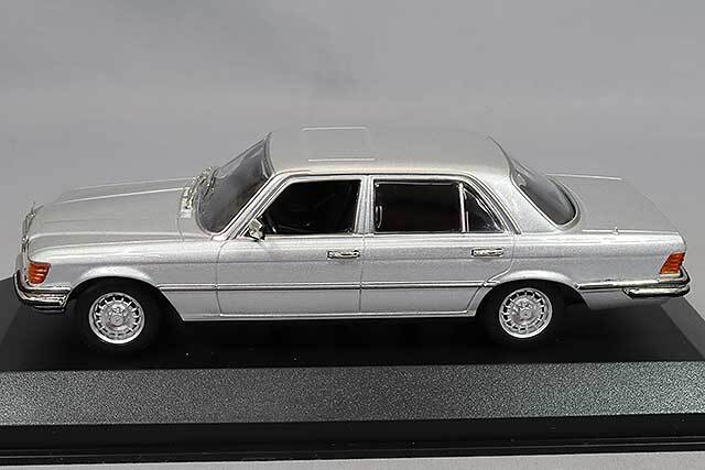 マキシチャンプス 1/43 メルセデスベンツ 450SEL W116 1972-1979 シルバー