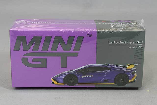 TSM ミニGT 1/64 ランボルギーニ ウラカン STO ヴィオラパシファエ 右