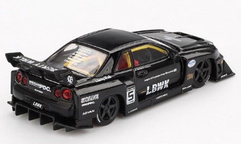 TSM ミニGT 1/64 日産 LB-ER34 スーパーシルエット スカイライン