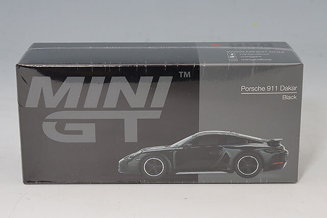 TSM ミニGT 1/64 ポルシェ 911 ダカール ブラック 左ハンドル