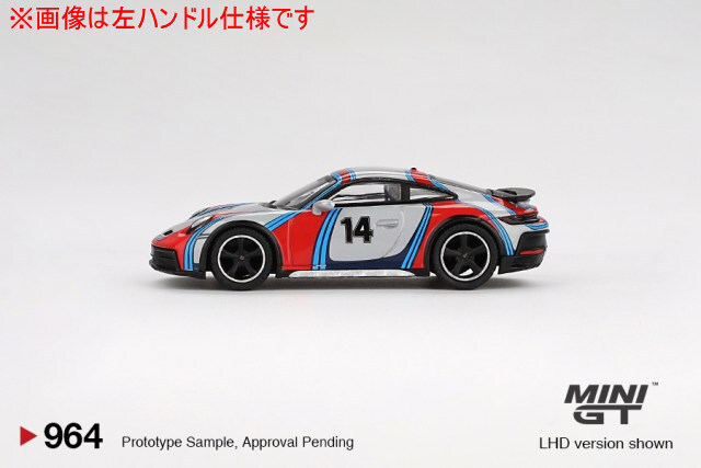 TSM ミニGT 1/64 ポルシェ 911 ダカール 
