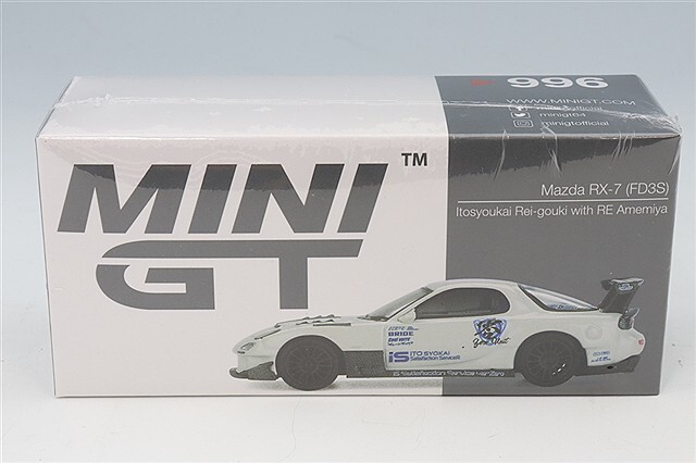 TSM ミニGT 1/64 マツダ RX-7 (FD3S) 伊藤笑会零号機 with RE雨宮 (右