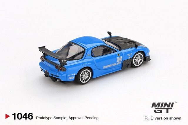 TSM ミニGT 1/64 マツダ RX-7 RE雨宮 20B NA 3ROTOR-7 