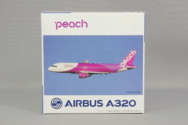 クロスウイング ホーガン製 1/500 エアバス A320-200 ピーチ