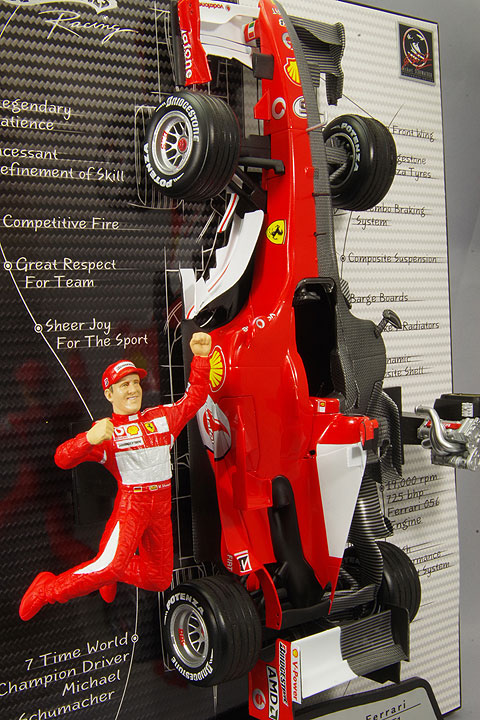 マテル ホットウィール 1/18 フェラーリ 248 2006 F1 M.シューマッハ