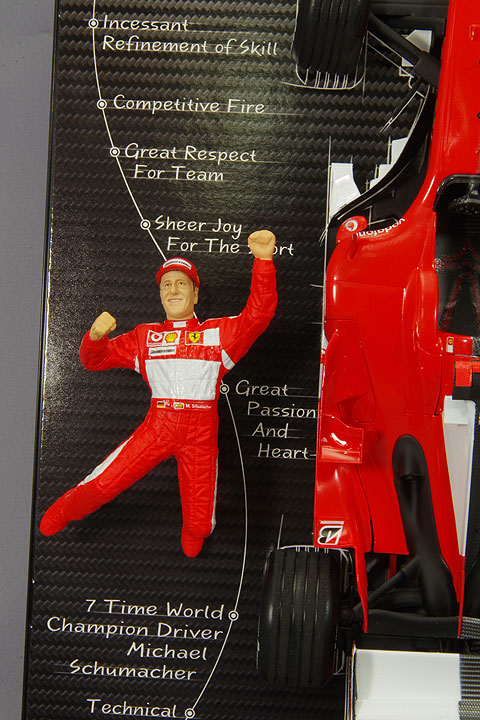 マテル ホットウィール 1/18 フェラーリ 248 2006 F1 M.シューマッハ