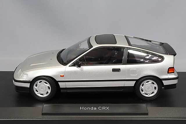ノレブ 1/18 ホンダ CRX 1990 シルバー